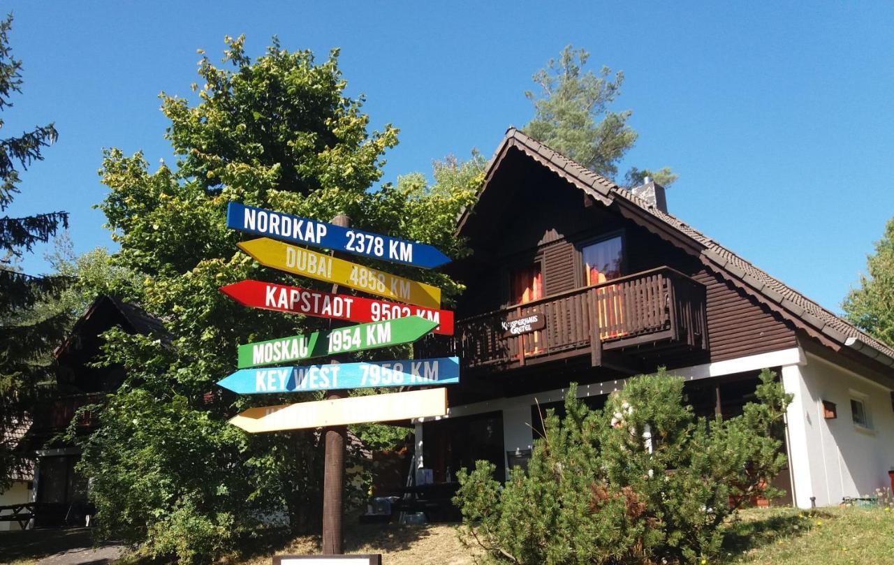 Knusperhaus Gretel Villa Frankenau Ngoại thất bức ảnh